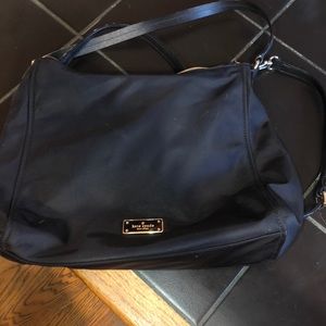Black Nylon Kate Spade Crossbody Bag